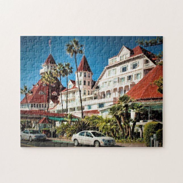Hotel Coronado Foto-Puzzlespiel Puzzle (Horizontal)