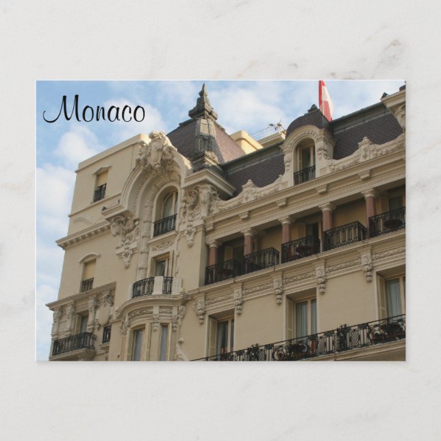 Hotel de paris monaco postkarte (Vorderseite)