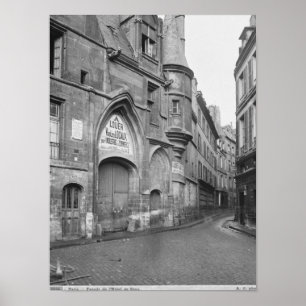 Hotel de Sens, Ende des 19. Jahrhunderts Poster