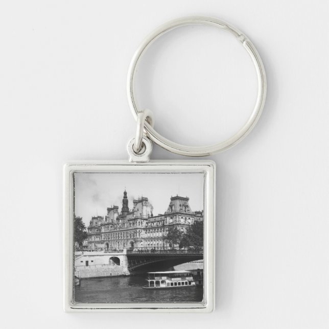 Hotel de Ville, 1882 Schlüsselanhänger (Vorne)