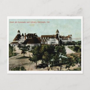 Hotel del Coronado, Coronado, CA Vintage Postkarte