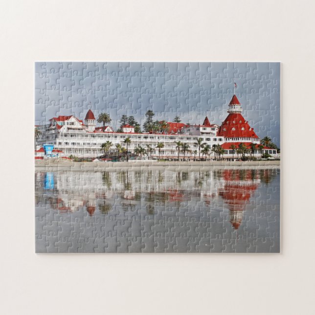 Hotel del Coronado - Coronado Kalifornien Puzzle (Horizontal)