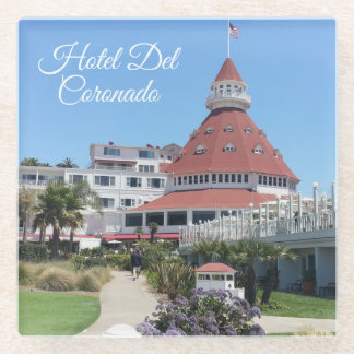 Hotel Del Coronado Glas-Untersetzer Glasuntersetzer