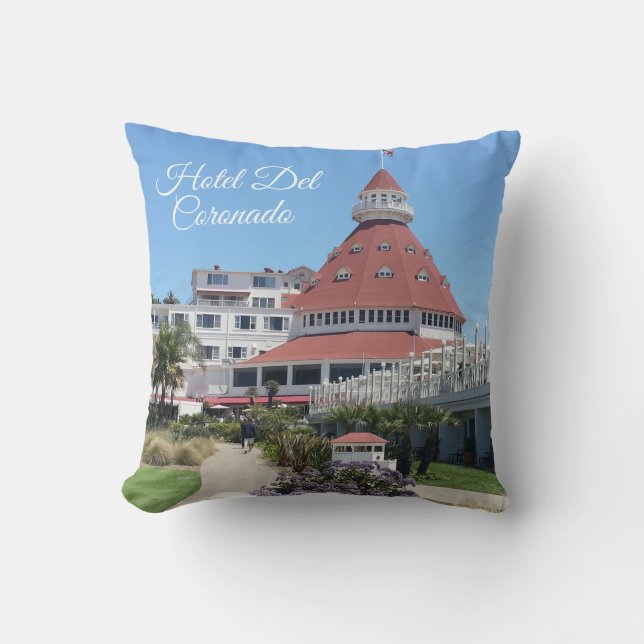 Hotel Del Coronado Kissen (Vorderseite)