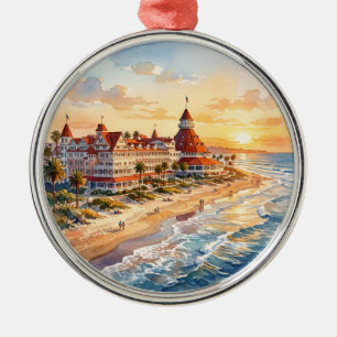 Hotel del Coronado Ornament Aus Metall