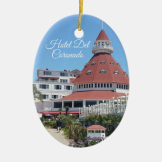 Hotel Del Coronado Oval-Verzierung Keramik Ornament