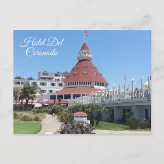 Hotel Del Coronado Postcard Postkarte