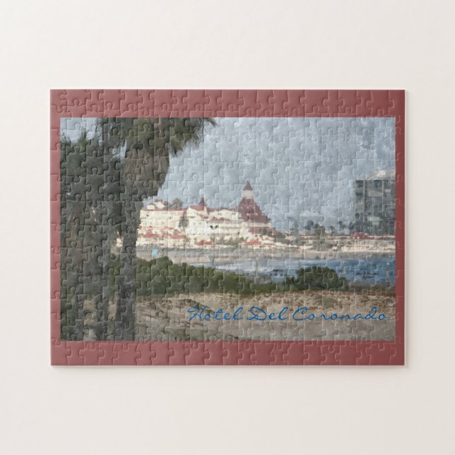 Hotel Del Coronado Puzzlespiel Puzzle (Horizontal)