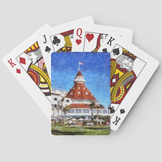 Hotel Del Coronado Spielkarten (Rückseite)
