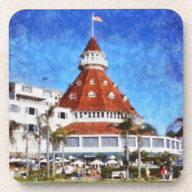 Hotel Del Coronado Untersetzer (Vorderseite)