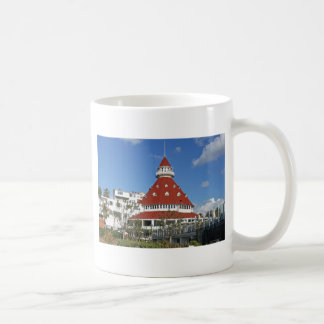 Hotel Del Coronado vom Strand Kaffeetasse