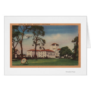 Hotel Del Monte und Bogenschießen-Rasen -