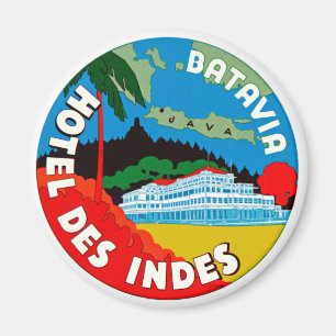 Hotel Des Indes Batavia Magnet