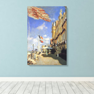 Hotel des Roches Noires, Trouville von Claude Mone Leinwanddruck