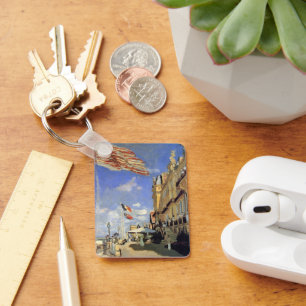 Hotel des Roches Noires, Trouville von Claude Mone Schlüsselanhänger