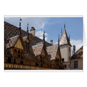 Hotel-Dieu De Beaune Frankreich Gebäude Architectu