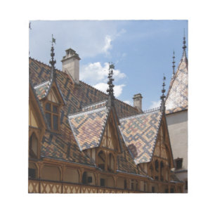 Hotel-Dieu De Beaune Frankreich Gebäude Architectu Notizblock