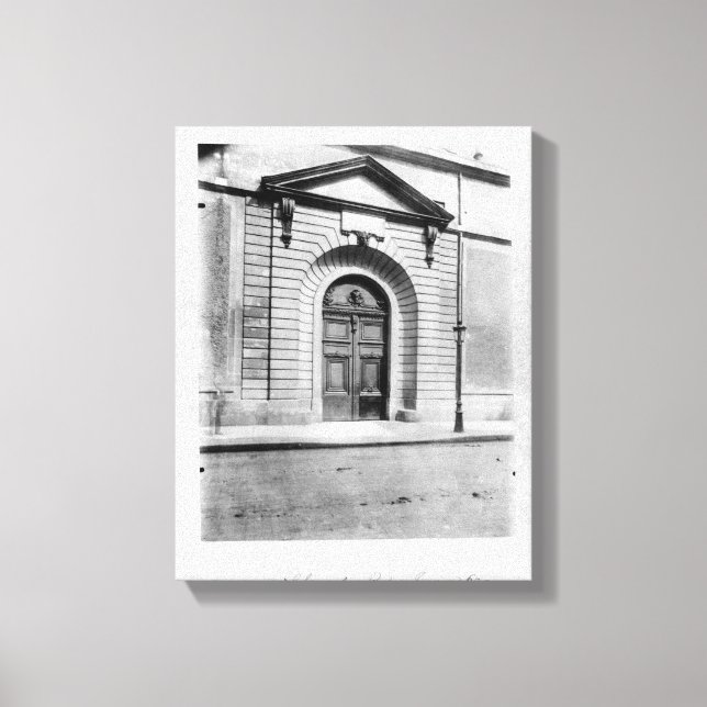 Hotel du Grand Veneur in Paris 60 rue de Paris Leinwanddruck (Vorderseite)