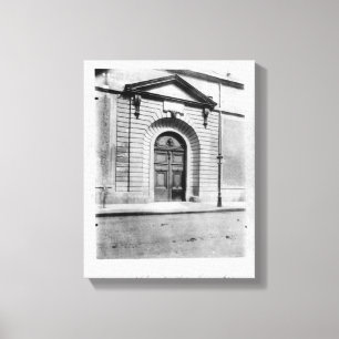 Hotel du Grand Veneur in Ruede Paris 60 Leinwanddruck