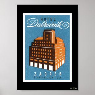 HOTEL DUBROVNIK POSTER