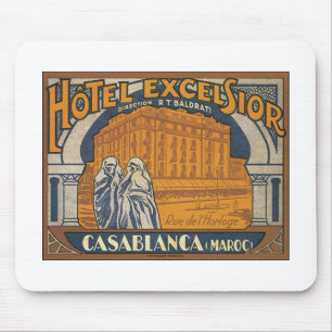 Hotel Excelsior Casablanca Mousepad