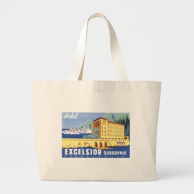 Hotel Excelsior Dubrovnik Jumbo Stoffbeutel (Vorne)
