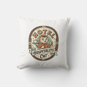 Hotel Gastfreundschaft Katze Hotel Gastfreundschaf Kissen
