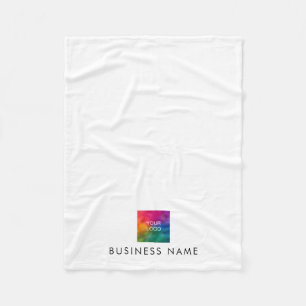 Hotel Guest House Motel Hostel Logo hier Vorlage Fleecedecke