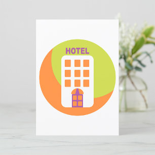 Hotel Icon Einladung