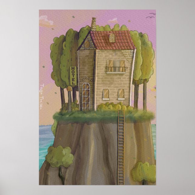 Hotel im Himmel Poster (Vorne)