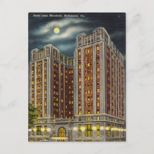 Hotel in Richmond, Virginia Postkarte