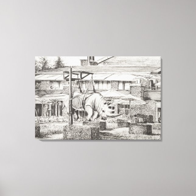 Hotel "La Reserve" Genf. 2010 Leinwanddruck (Vorderseite)