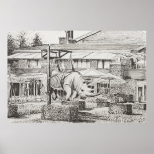 Hotel "La-Reserve" Genf. 2010 Poster