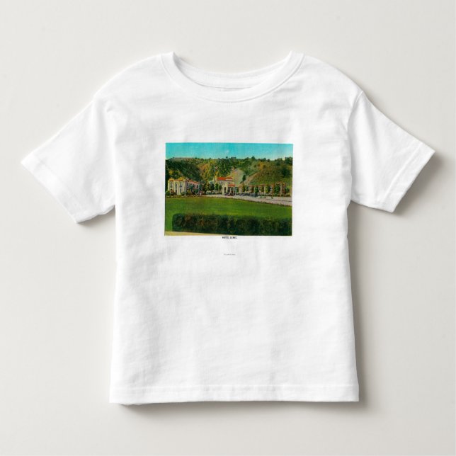 Hotel Lebec und GroundsRidge Weg, CA Kleinkind T-shirt (Vorderseite)