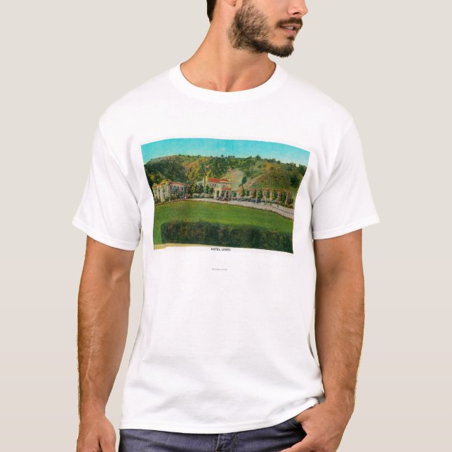 Hotel Lebec und GroundsRidge Weg, CA T-Shirt (Vorderseite)