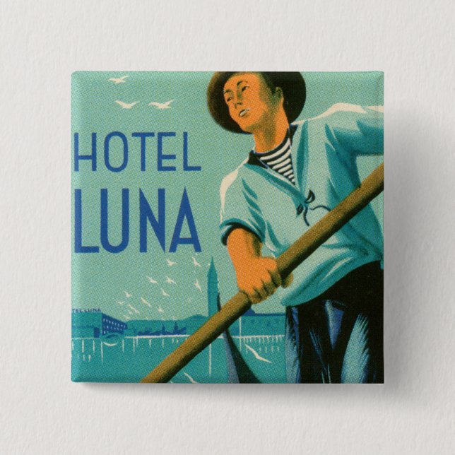 Hotel Luna Venezia Button (Vorderseite)
