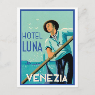 Hotel Luna Venezia Postkarte