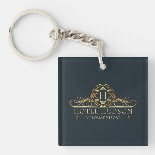 Hotel Luxury Business Schlüsselanhänger (Vorderseite)