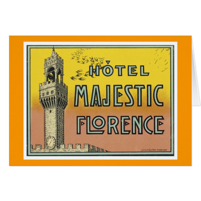 Hotel Majestic Florence (Vorderseite (Horizontal))