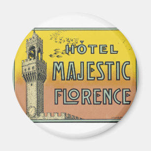 Hotel Majestic Florenz Magnet