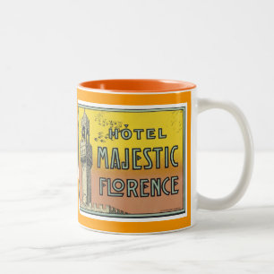 Hotel Majestic Florenz Zweifarbige Tasse