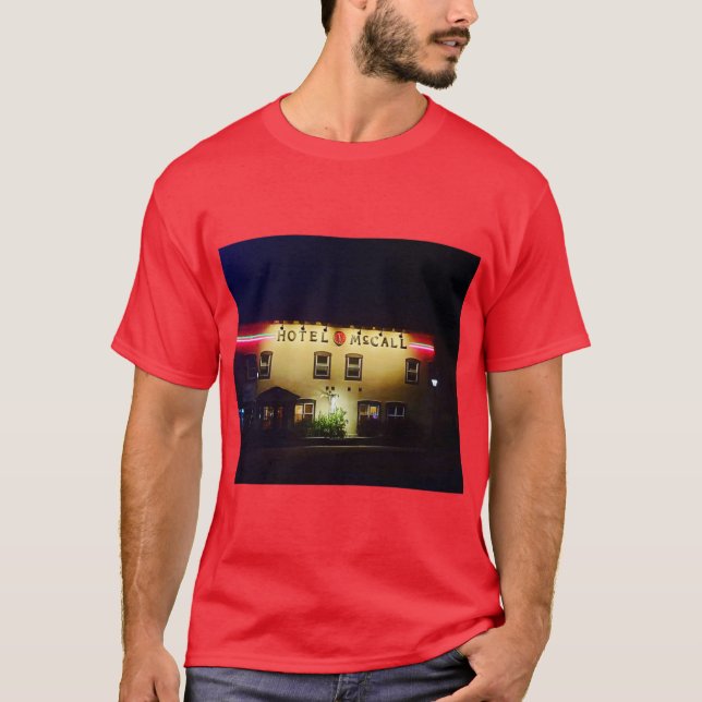 Hotel Mcall Erleuchtet T-Shirt (Vorderseite)