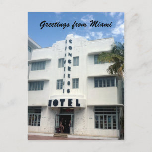 Hotel Miami Postkarte