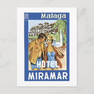 Hotel Miramar Málaga Postkarte