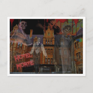 Hotel Morte Postcard Postkarte