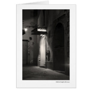 Hotel nachts, Florenz