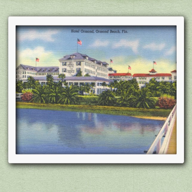 Hotel Ormond, Ormond Beach Florida Poster (Von Creator hochgeladen)