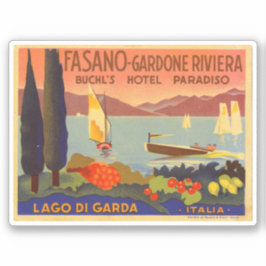 Hotel Paradiso Fasoan Gardone Riviera Aufkleber