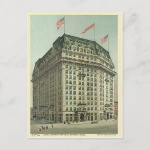 Hotel Pontchartrain Detroit Michigan Postkarte