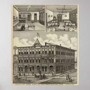 Hotel-Provinzler, Stockton, Kansas Poster